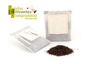 Bolsita filtrante con asa para café - 3
