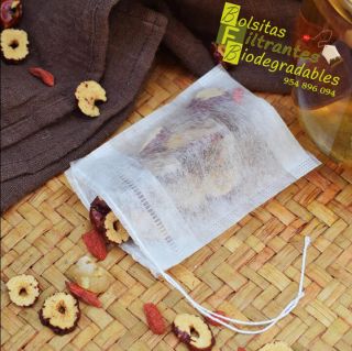 Bolsita filtrante con base de fibra de maíz - 4