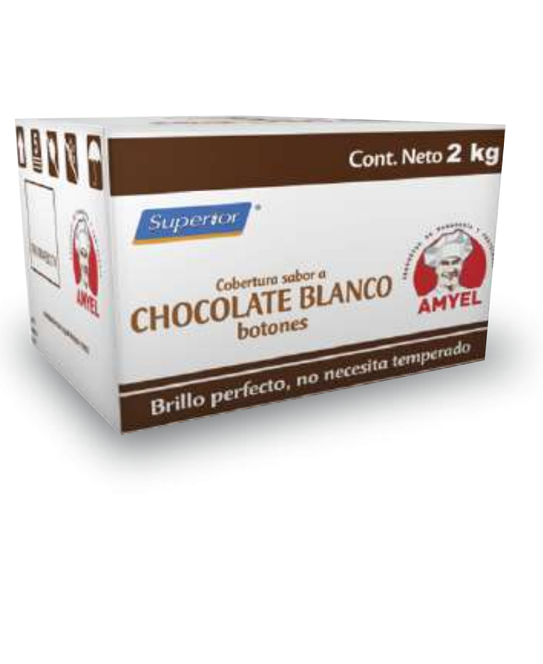 BOTONES DE CHOCOLATE BLANCO