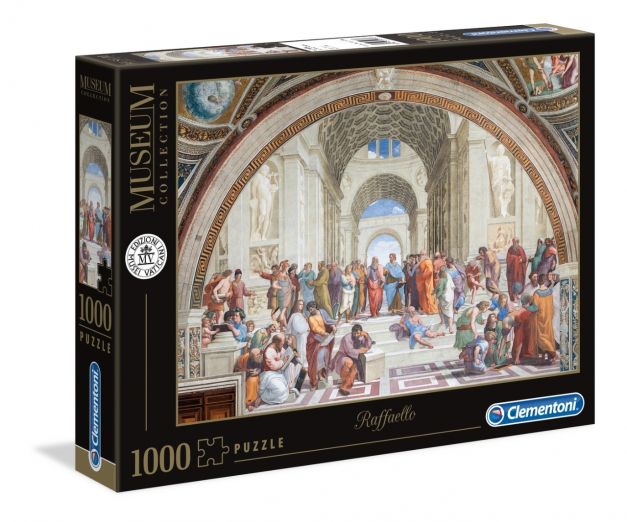 CLEMENTONI Raffello - La scuola di Atene Museum Collection (1000 Pzas)