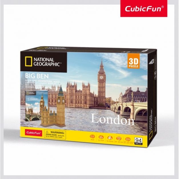 Rompecabeza 3D - Big Ben