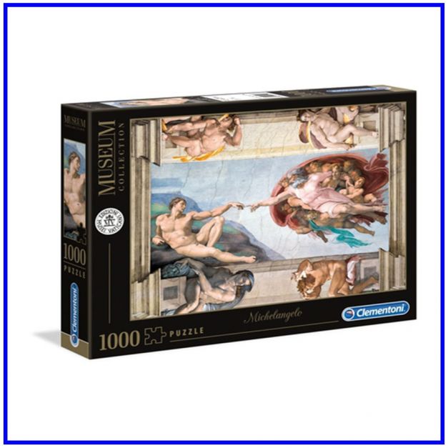 CLEMENTONI Michelangelo - Creazione dell'uomo - Museum Collection (1000 Pzas)