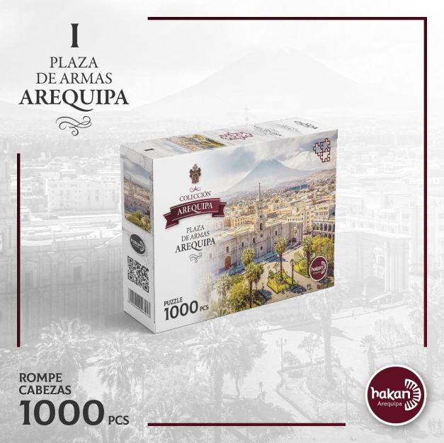 HAKAN COLECCION AREQUIPA I PLAZA DE ARMAS (1000 PZAS)