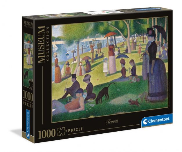 CLEMENTONI Seurat - A Sunday Afternoon on the Island of La Grande Jatte Museum Collections (1000 Pzas)