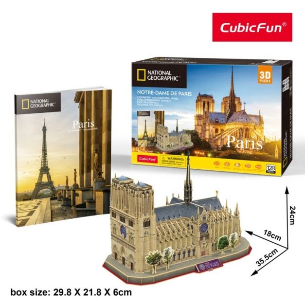 Rompecabeza 3D - Notre Dame De Paris