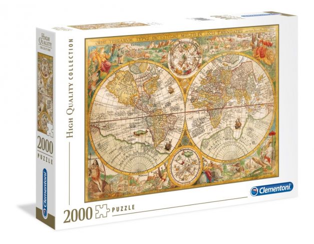 CLEMENTONI Ancient Map (2000 Pzas)