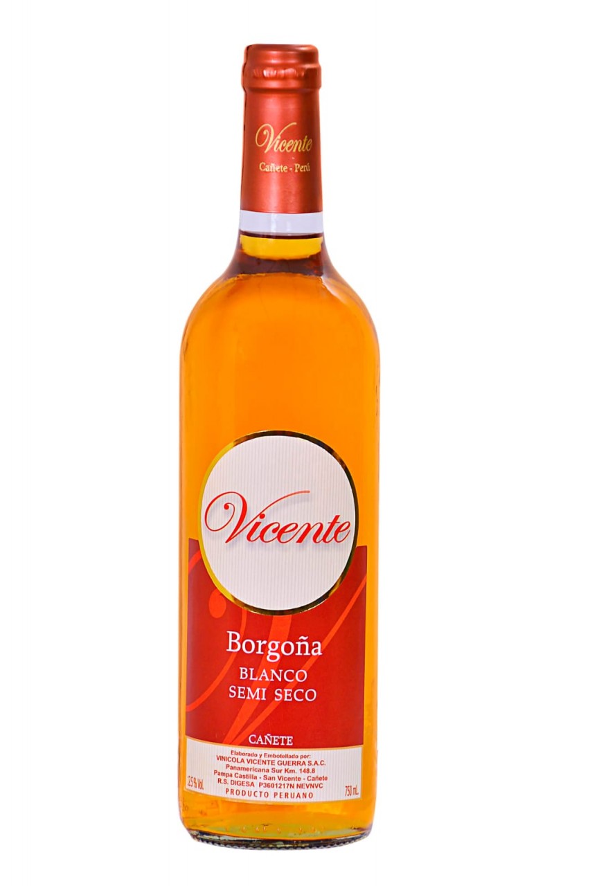 VINO BORGOÑA BLANCO SEMI SECO