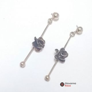Aretes rosa ancestral