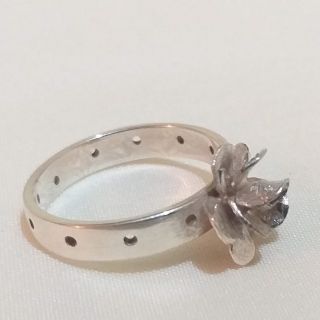 Sortija mini flor  - 2