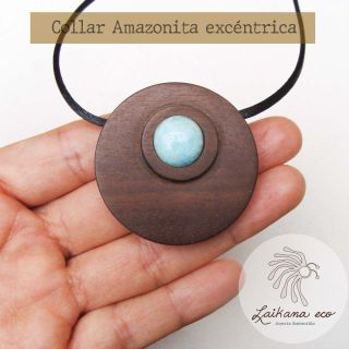 Collar Amazonita Excéntrica.