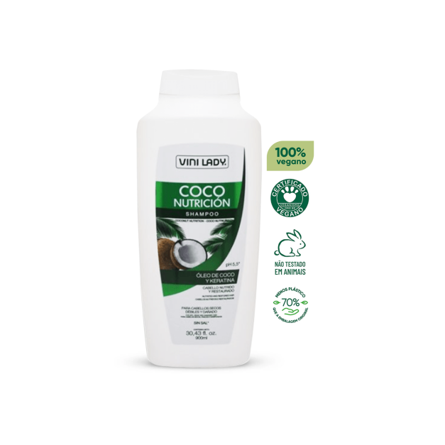 VINILADY SHAMPOO COCO NUTRICIÓN | 900 ml