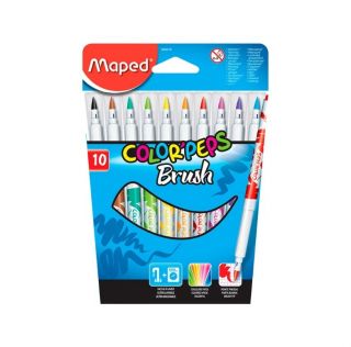 PLUMONES COLOR PEP'S BRUSH X 10