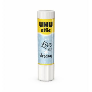 GOMA UHU STIC EN BARRA X 40 G. PASTEL