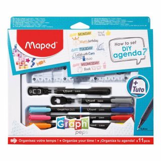 SET HOW TO DY AGENDA - 11 PIEZAS