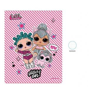 CUADERNO LIC RAYADO LOL