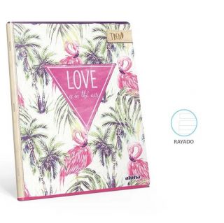 CUADERNO RAYADO TREND