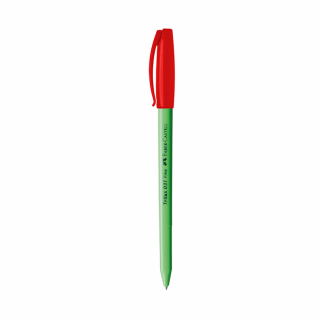 BOLIGRAFO 031 F TRILUX PUNTA FINA ROJO