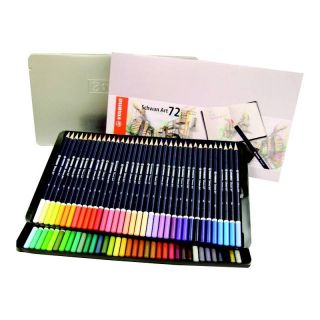 SCHWAN ART COLORES X 72 ESTUCHE METAL