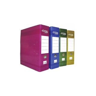 ARCHIVADOR OFICIO L/ ANCHO PLASTIFICADO C/FIL - FUCSIA