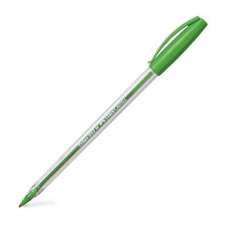 BOLIGRAFO 032 M TRILUX PUNTA MEDIA VERDE LIMON