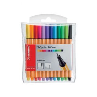 POINT 88 MINI POINT ESTUCHE X12 PLÁSTICO