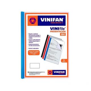 VINIFILE PRESENTACION A-4 X 3 UNIDADES