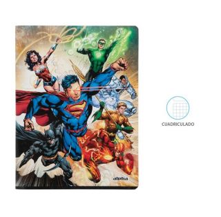 CUADERNO LIC CUADRICULADO LIGA JUSTICIA