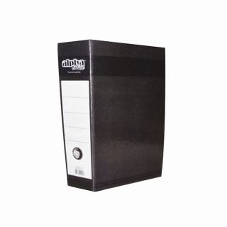  ARCHIVADOR OFICIO L/ ANCHO PLASTIFICADO S/FIL - NEGRO