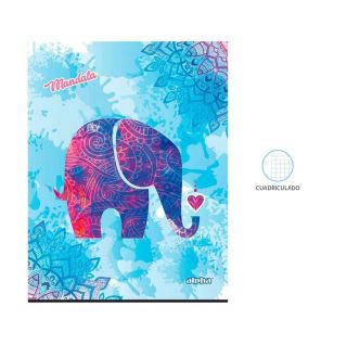 CUADERNO CUADRICULADO MANDALA