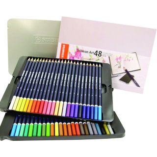 SCHWAN ART ESTUCHE METAL COLORES X 48