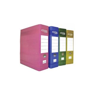ARCHIVADOR OFICIO L/ ANCHO PLASTIFICADO C/FIL - VERDE