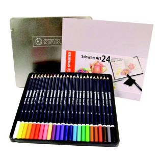 SCHWAN ART ESTUCHE METAL COLORES X 24