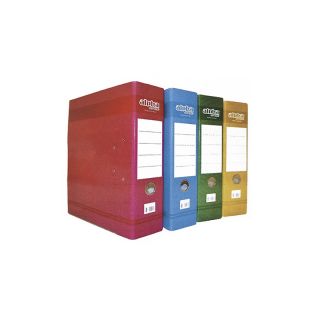 ARCHIVADOR OFICIO L/ ANCHO PLASTIFICADO C/FIL - TURQUEZA