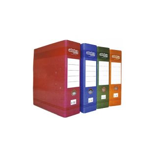 ARCHIVADOR OFICIO L/ ANCHOPLASTIFICADO C/FIL - ROJO