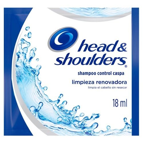 J&E DISTRIBUIDORES SHAMPOO H&S SACHET HEAD SHOULDERS AZUL 18ML