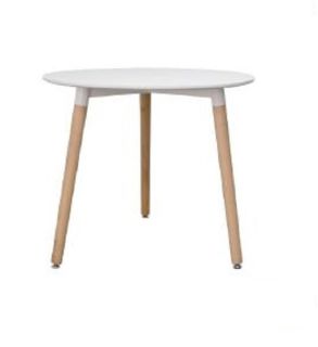 MESA MENTA ROUND BLANCA