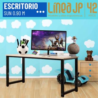 ESCRITORIO SUN negro 0.90 m