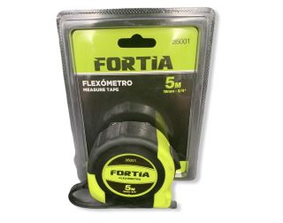 FLEXOMETRO 5MTS  FORTIA