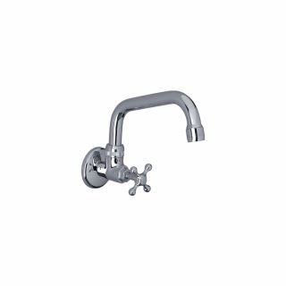 Llave de Pared con Pico Alto para Cocina CRUZ FIJA
