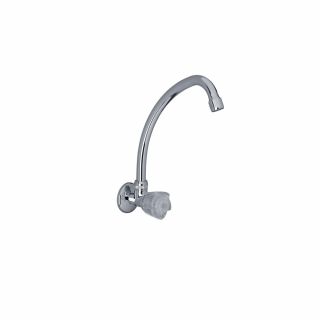 Llave de Pared con Pico Alto Plus para Cocina EURO STYLE