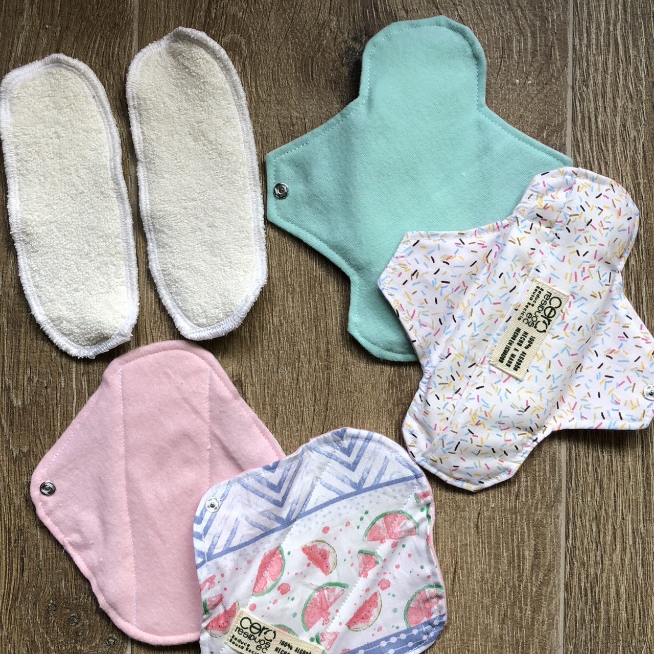 Toallas sanitarias ecológicas (Flujo moderado)