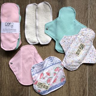 Toallas sanitarias ecológicas (Flujo moderado) - 2