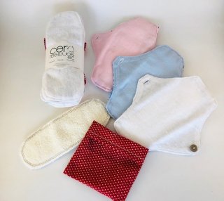 Toallas Sanitarias Ecológicas (Flujo abundante)