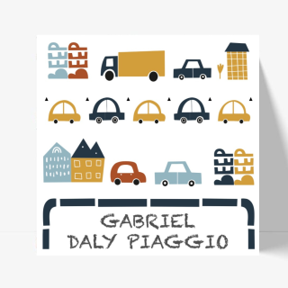 Tarjetas Niños - Carretera