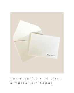 Tarjetas de saludo
