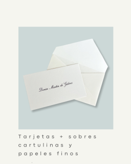 Tarjetas personales