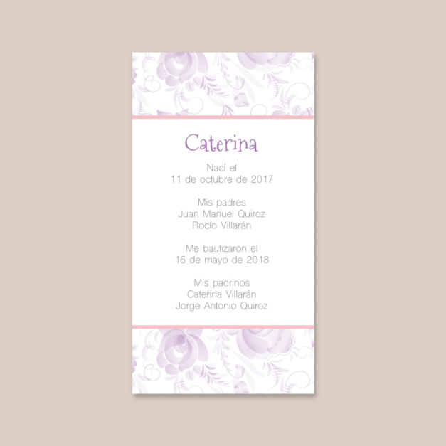 Capillos - Flores lilas