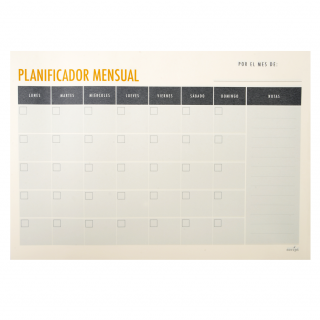 Planner mensual