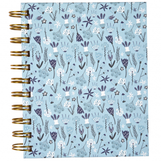 Libreta A6 - Tulipanes morados