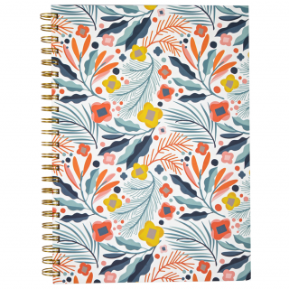 Cuaderno A4 - Lirios naranjas